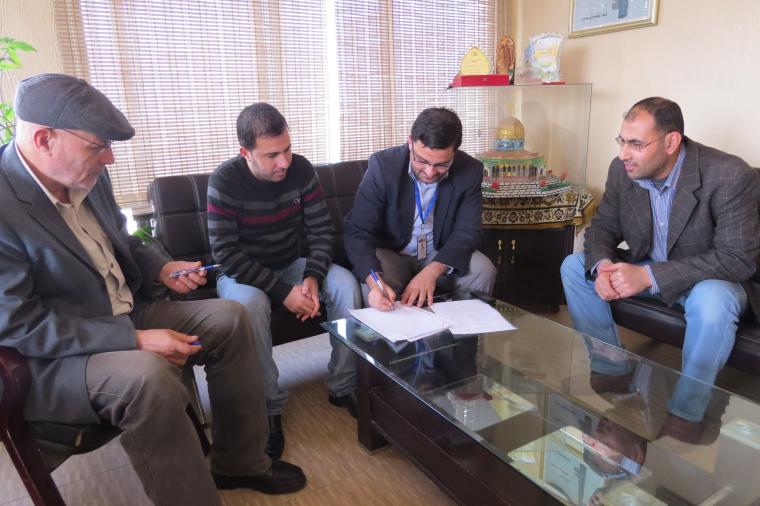 توقيع اتفاقية بين جامعة الإسراء وإذاعة صوت القدس