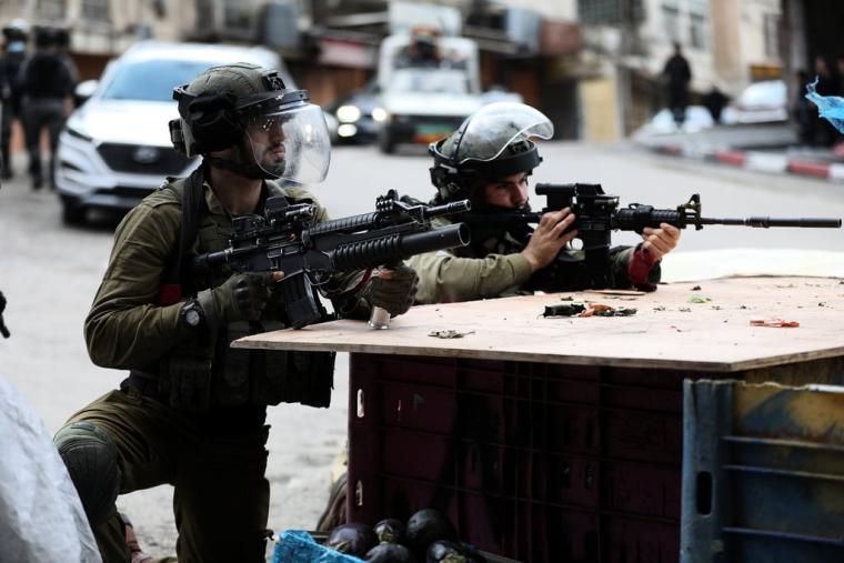 إصابة جنديين "إسرائيليين" بجراح إثر مواجهات اندلعت في نابلس