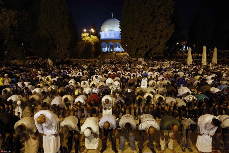 الصلاة في المسجد الأقصى
