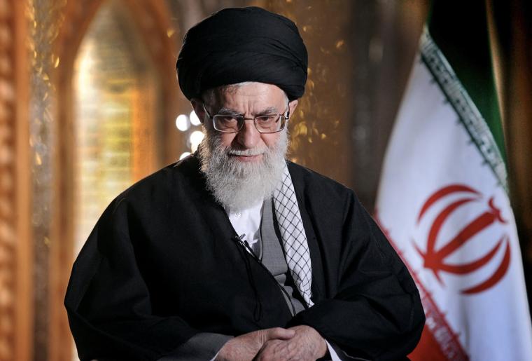 ن المرشد الأعلى للجمهورية الإسلامية الإيرانية سماحة السيد علي خامنئي