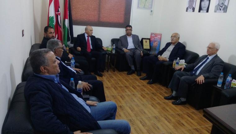 اجتماع بين الجبهتين الشعبية والديمقراطية في لبنان