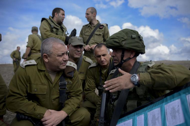 رئيس أركان جيش الاحتلال على حدود غزة