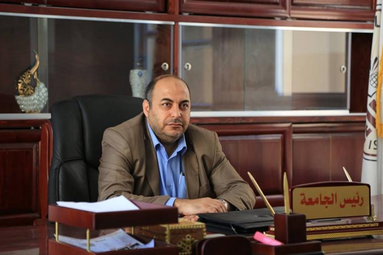 د. عدنان الحجار رئيس جامعة الإسراء