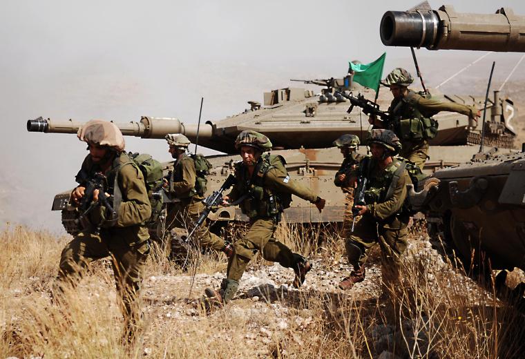 جنود الاحتلال خلال الحرب على غزة