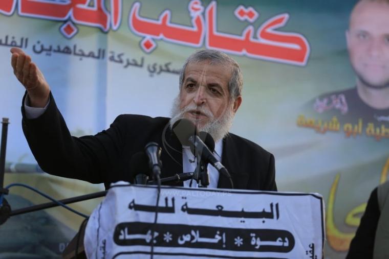 الشيخ نافذ عزام عضو المكتب السياسي لحركة الجهاد الاسلامي