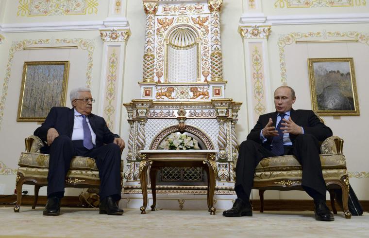 الرئيس عباس في موسكو