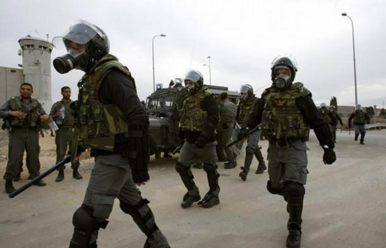 قوات القمع الاسرائيلية - صورة من الارشيف