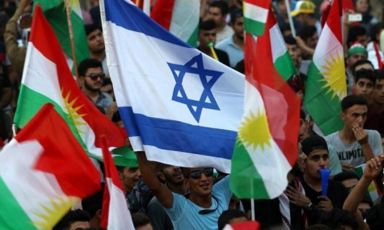 رفع العلم "الاسرائيلي" في أربيل شمال العراق