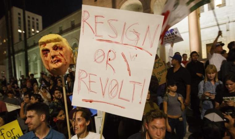 مظاهرات ضد ترامب