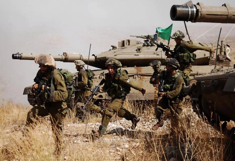 مناورة لجيش الاحتلال الاسرائيلي (أرشيف)