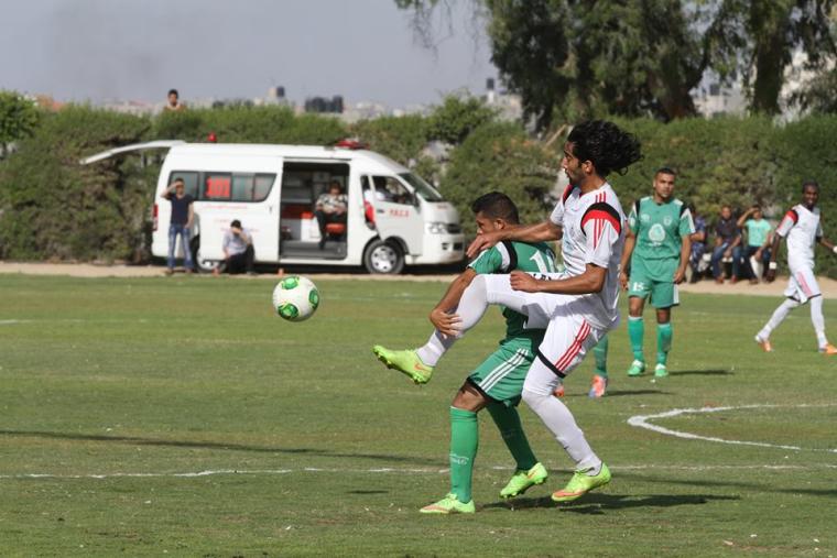 محمد صالح مع غزة الرياضي سابقا