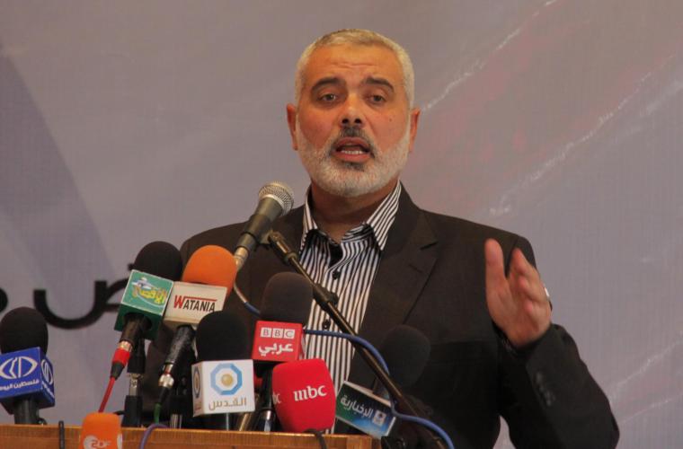 إسماعيل هنية  نائب رئيس المكتب السياسي لحركة حماس 