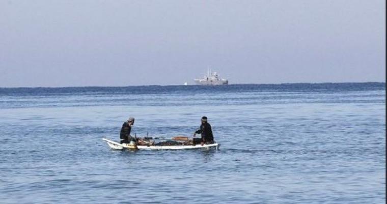 اعتقال اربعة صيادين من بحر رفح