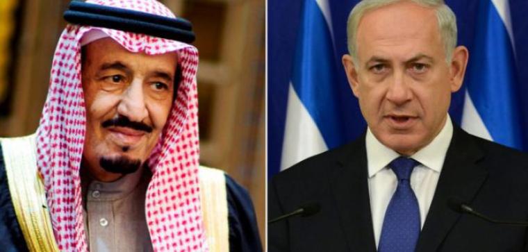 نتنياهو و ملك السعودية