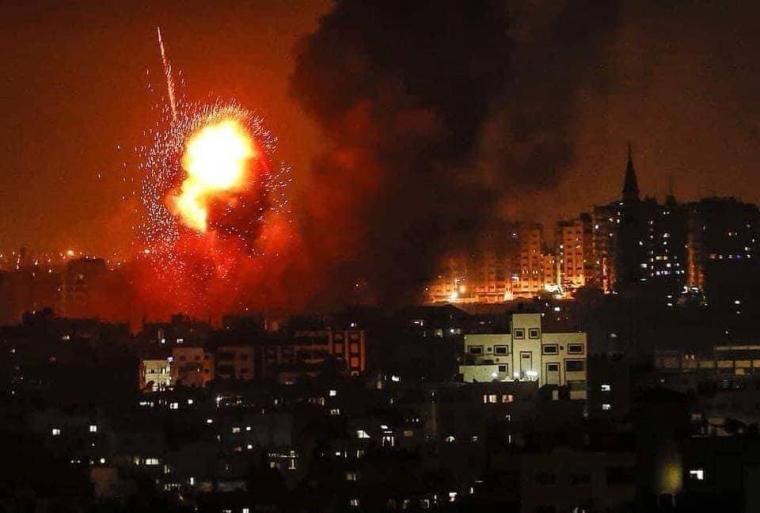قصف في غزة