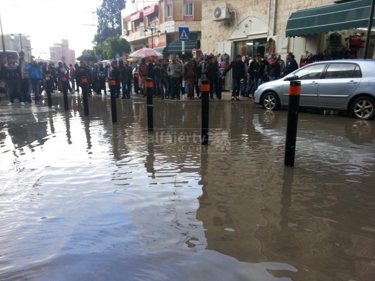 اجواء الامطار بغزة