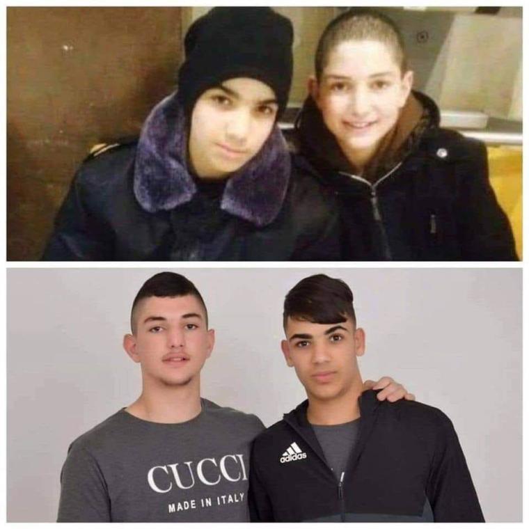 الطفلان الاسيران