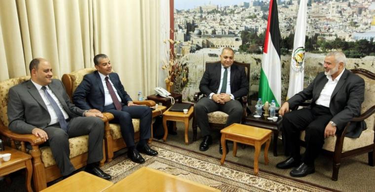 حماس و الوفد الأمني المصري