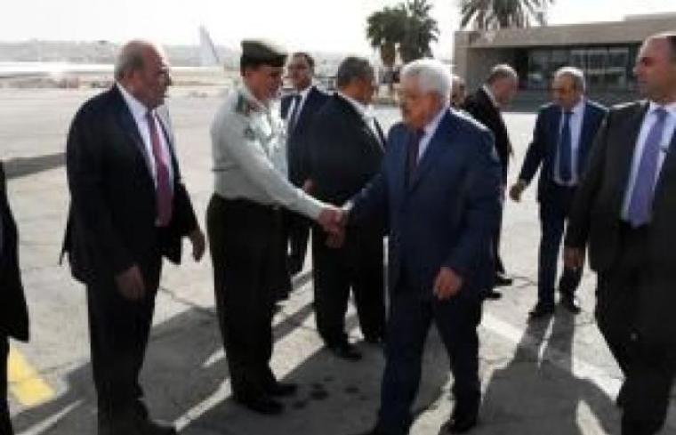 الرئيس الفلسطيني يستقبل قائد الامن اللبناني