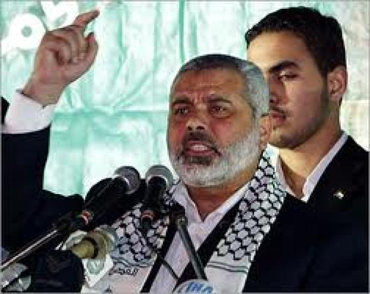 رئيس حكومة غزة اسماعيل هنية