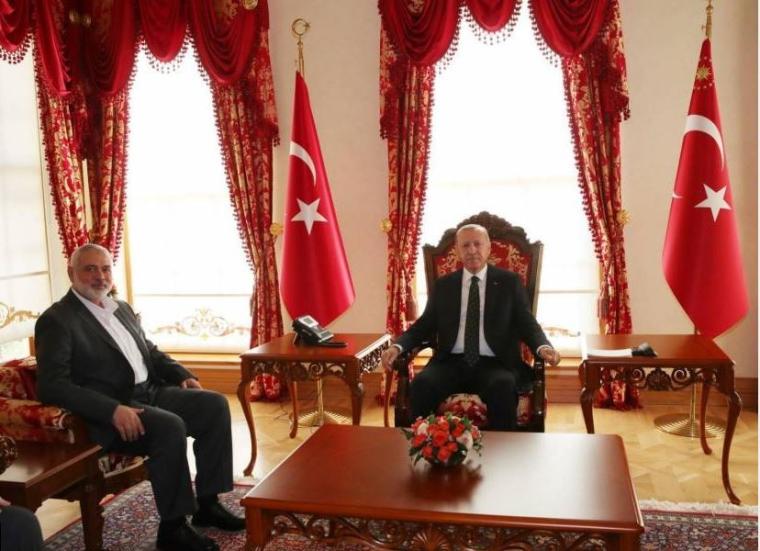 اردوغان وهنية
