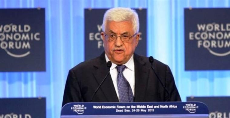 الرئيس محمود عباس خلال كلمته في مؤتمر دافوس بعمان