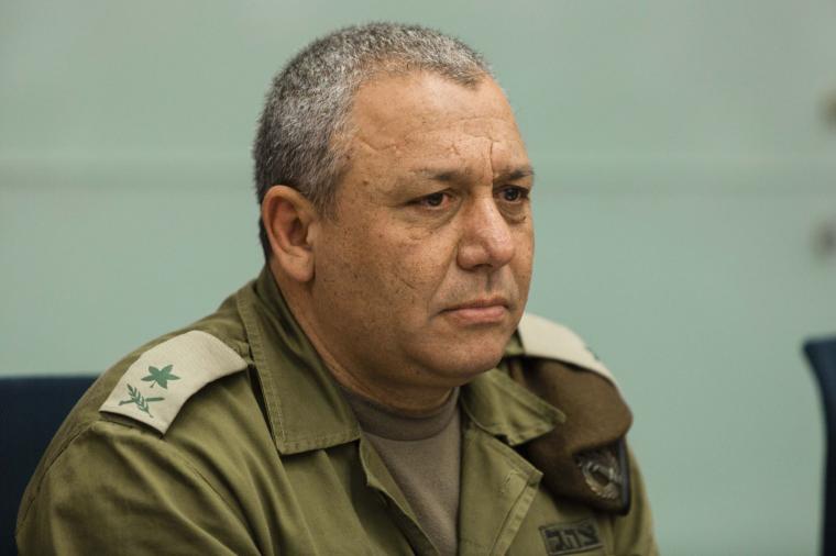 رئيس اركان جيش الاحتلال الإسرائيلي جادي آيزنكوت