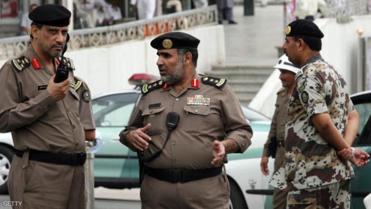​صورة أرشيفية لعناصر من الشرطة السعودية