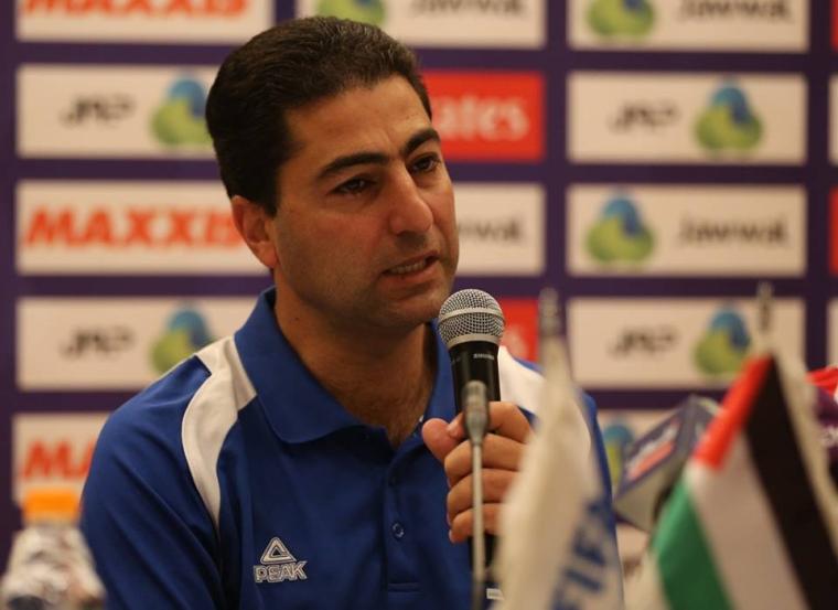 عبد الناصر بركات، مدرب المنتخب الفلسطيني لكرة القدم