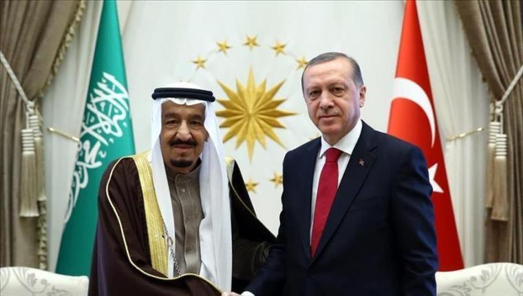 اردوغان والملك سلمان