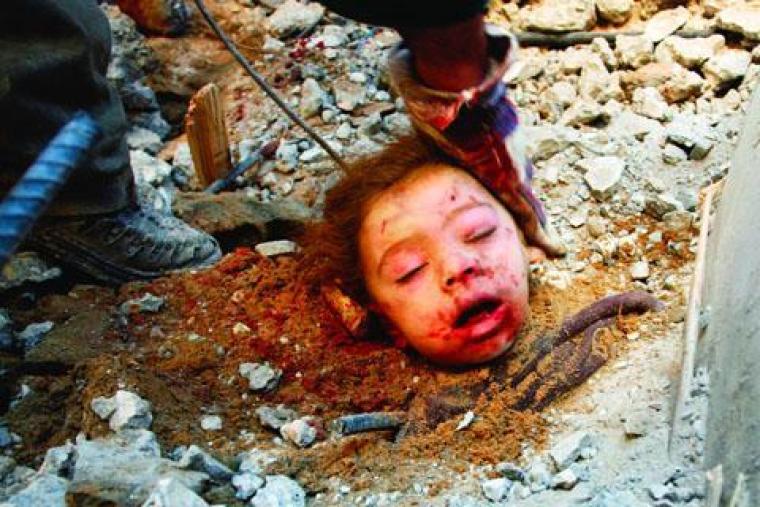 جريمة صهيونية في حرب غزة