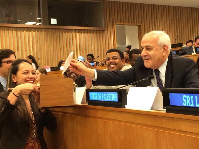 د. رياض منصور مراقب فلسطين بالأمم المتحدة
