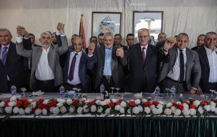 جلسات الحوار في غزة 