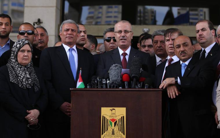 حكومة الوفاق الوطني في غزة- ارشيف