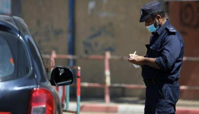 شرطة-إصابة مواطن جراء حادث سير بغزةالمرور-كمامة