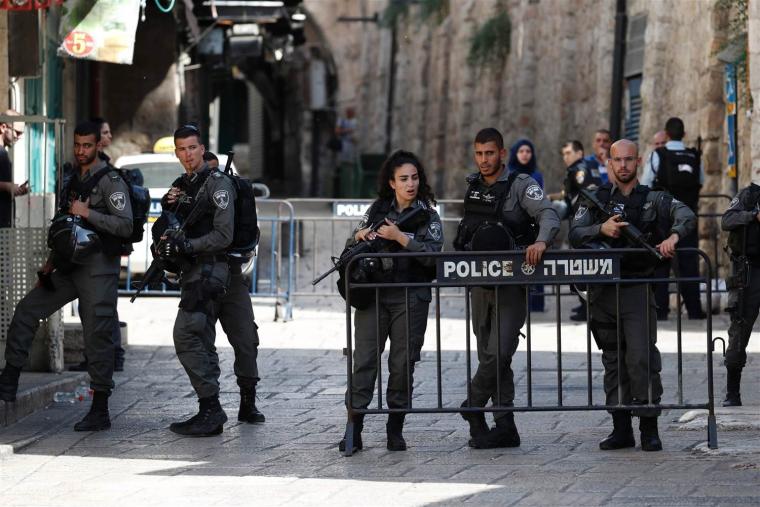 الشرطة الإسرائيلية في القدس المحتلة