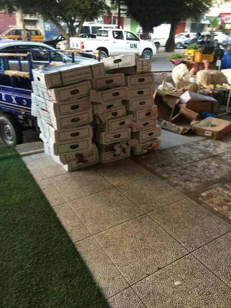 لحوم المساعدات