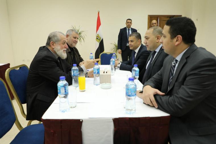 الوفد الأمني المصري يلتقي قادة الجهاد الإسلامي في غزة