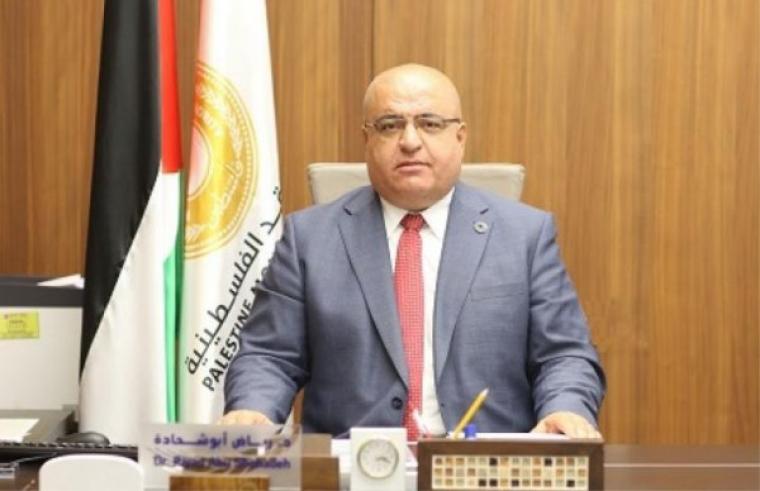 اسباب استقالة نائب رئيس سلطة النقد الفلسطينية . رياض أبو شحادة