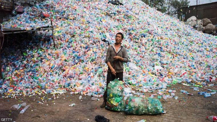 زجاجات بلاستيكية في الصين