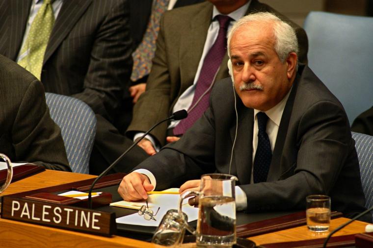 رياض منصور مبعوث فلسطين في الامم المتحدة