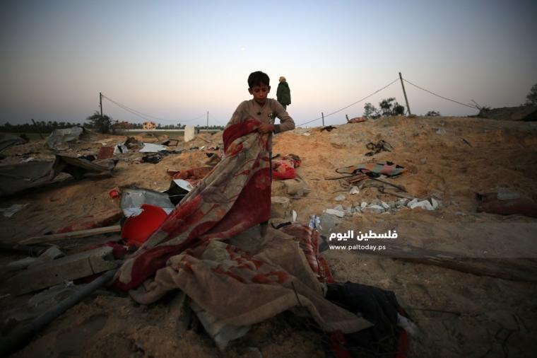 صورة من العداون الصهيوني على غزة