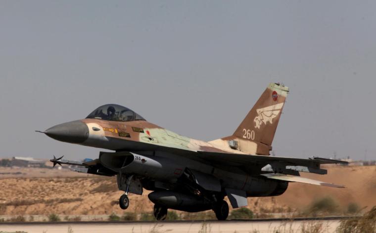 طائرات أف 16 الاسرائيلية