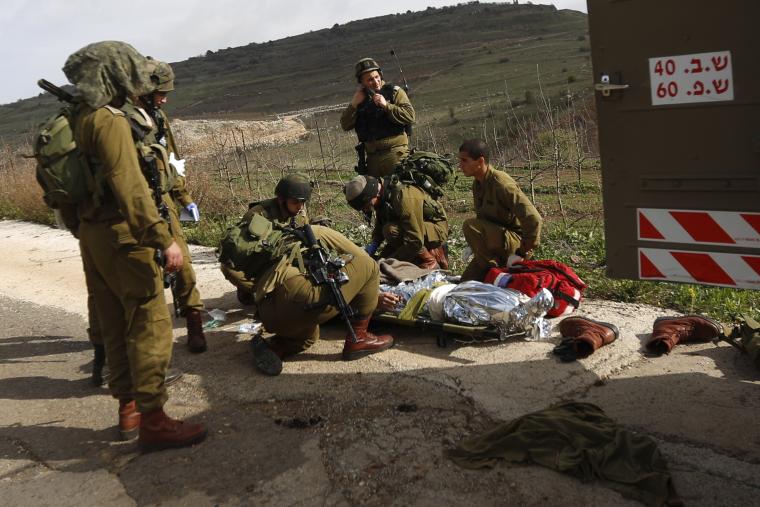 اصابة جندي اسرائيلي 