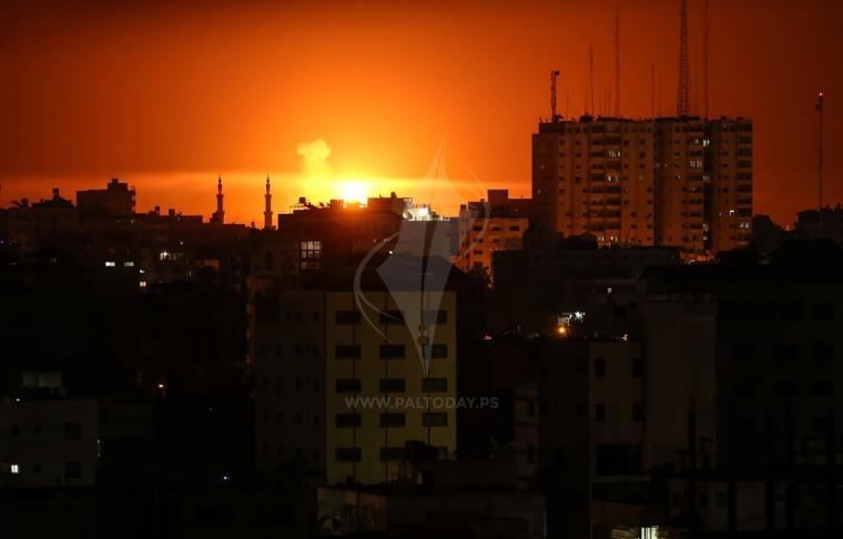 عام 2018 غارات إسرائيلية تواصلت على قطاع غزة وصواريخ المقاومة تدك مستوطنات العد, (20).JPG