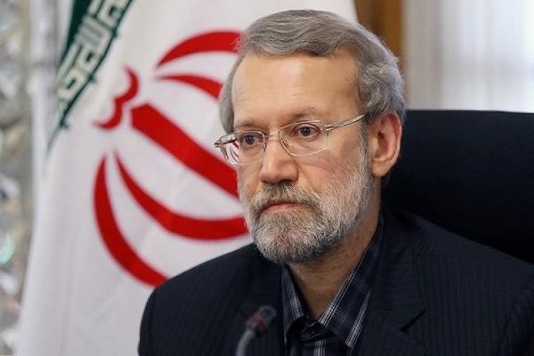  رئيس مجلس الشورى الاسلامي في ايران (البرلمان) علي لاريجاني