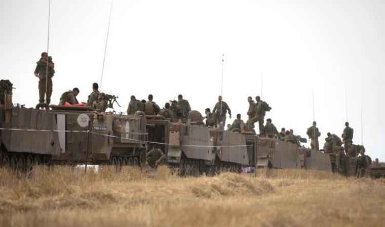 حشودات عسكرية على حدود غزة