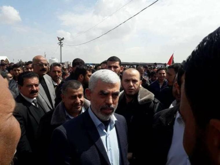 رئيس حركة حماس في غزة يحيى السنوار