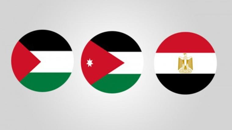 فلسطين والأردن ومصر