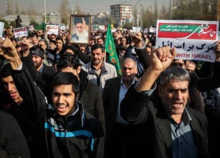 السلطات الايرانية تلقي القبض على اوروبي شارك في الاحتجاجات